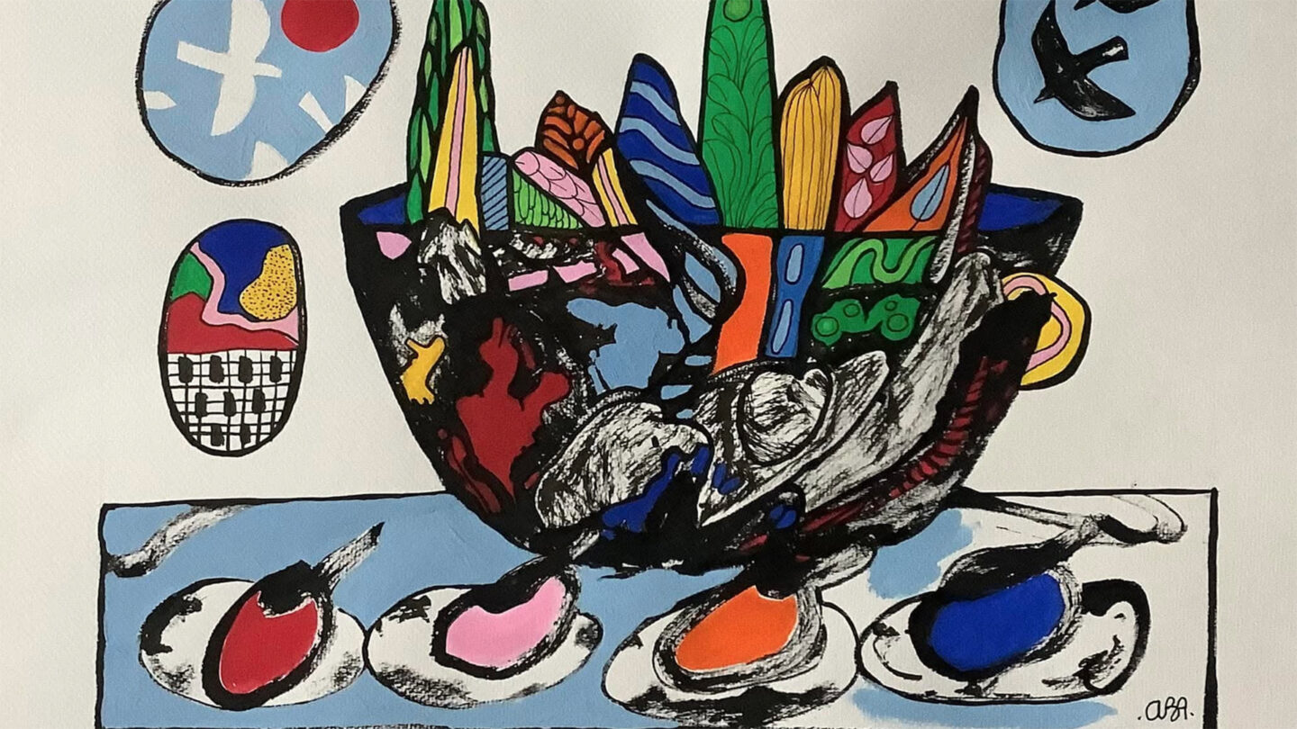 Exposition de peinture Annie Barthelet L’îlot Ornans