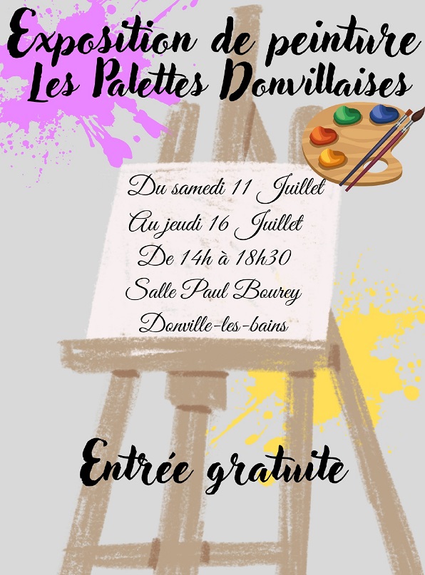 exposition de peinture Donville les Bains Donville-les-Bains