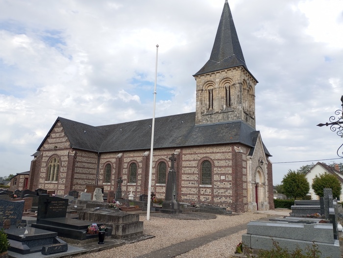 Exposition de photographies anciennes Eglise Notre-Dame Mannevillette
