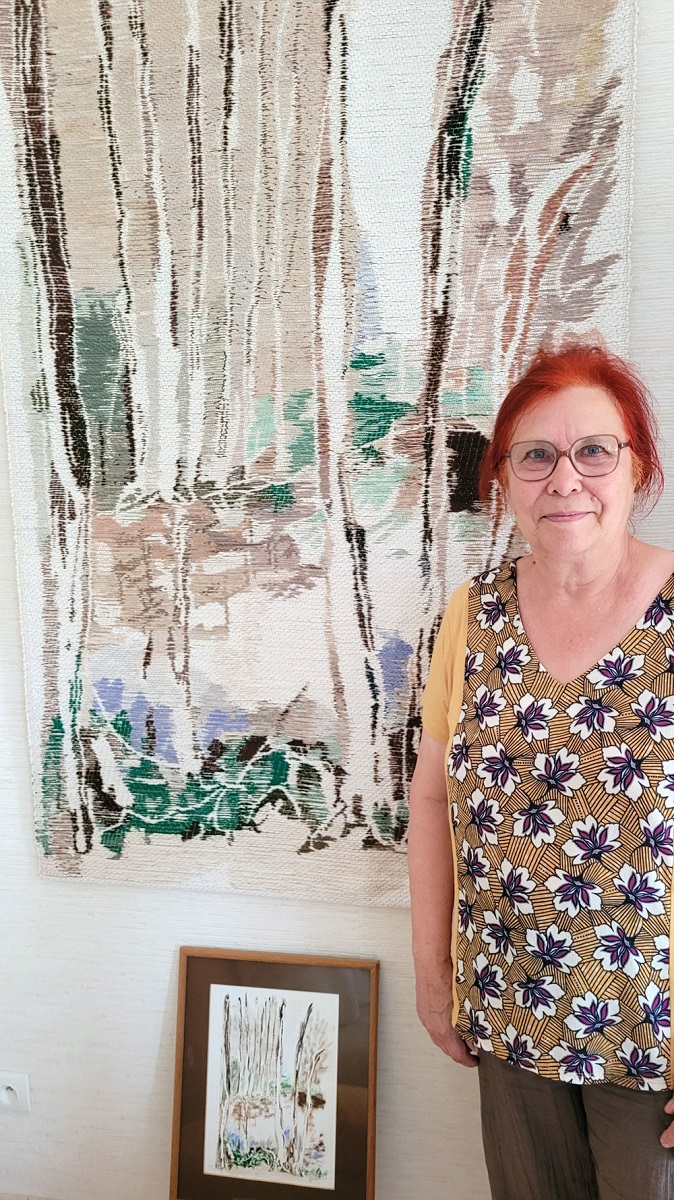 Exposition de tapisserie contemporaine Atelier Bergevin Avranches