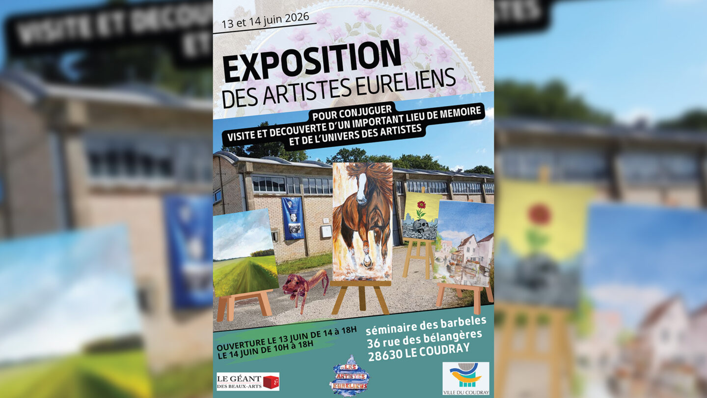Exposition des artistes eureliens Le Coudray