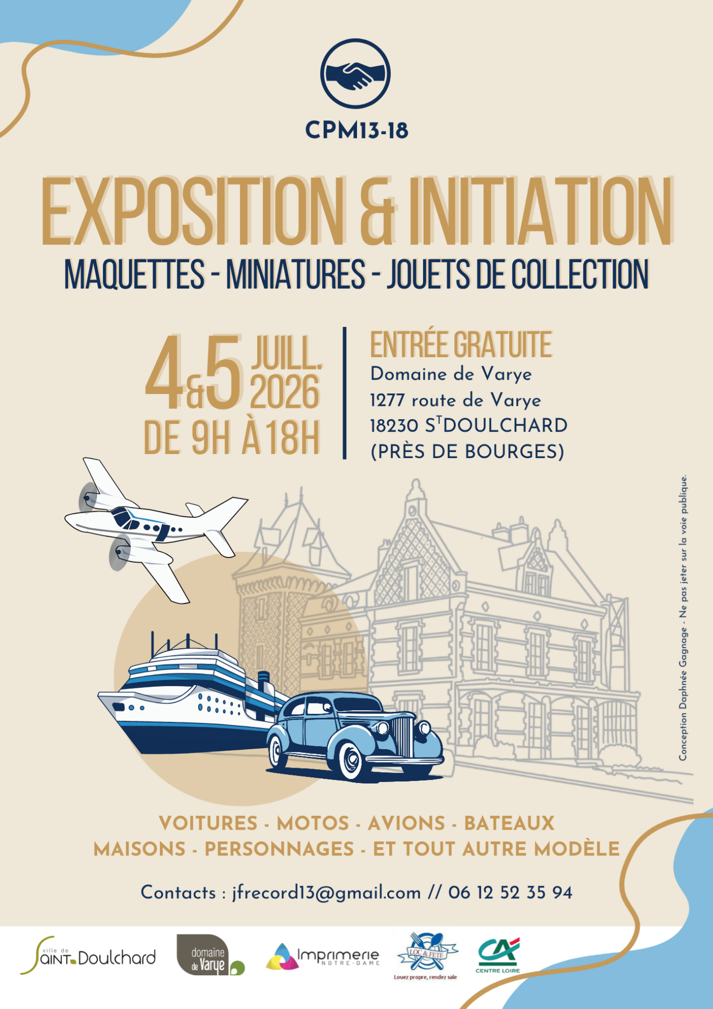 Exposition et Initiation Maquette  Saint-Doulchard