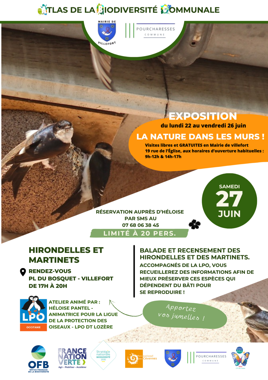 EXPOSITION LA NATURE DANS LES MURS Villefort