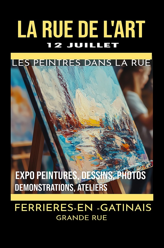 Exposition La Rue de l’Art Ferrières-en-Gâtinais