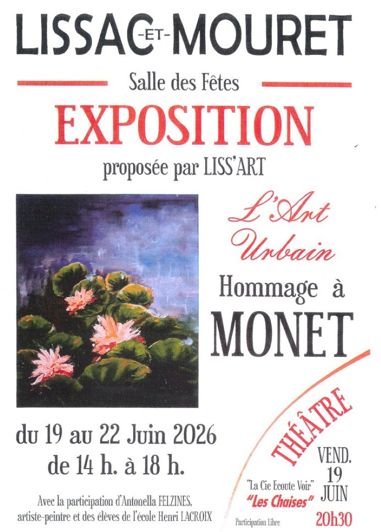 Exposition Liss’art à Lissac et Mouret hommage à Van Gogh Lissac-et-Mouret