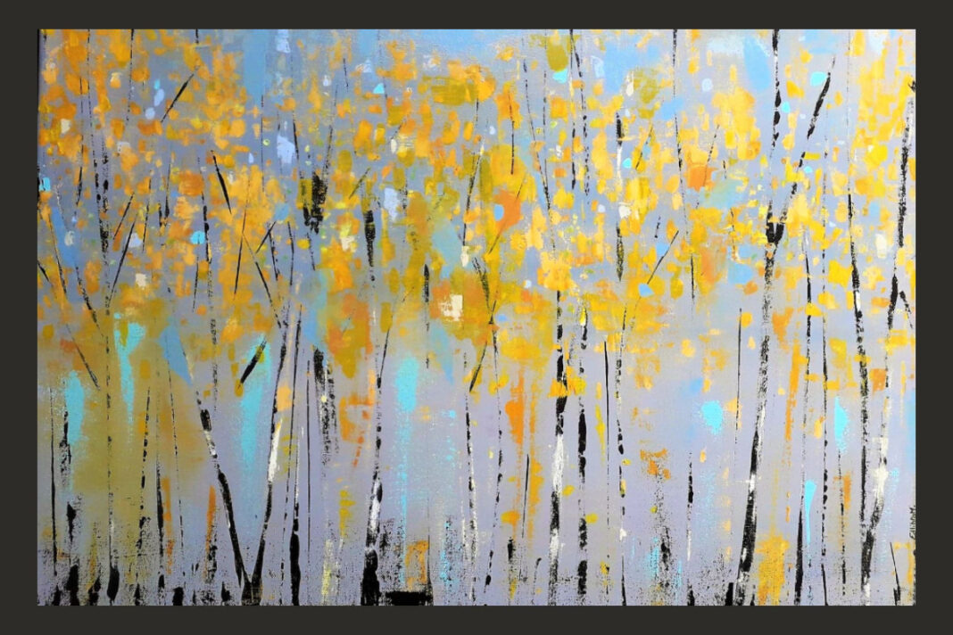Exposition | Malthide GODET alias EdlihtaM Peinture Salle Cadix Eymet