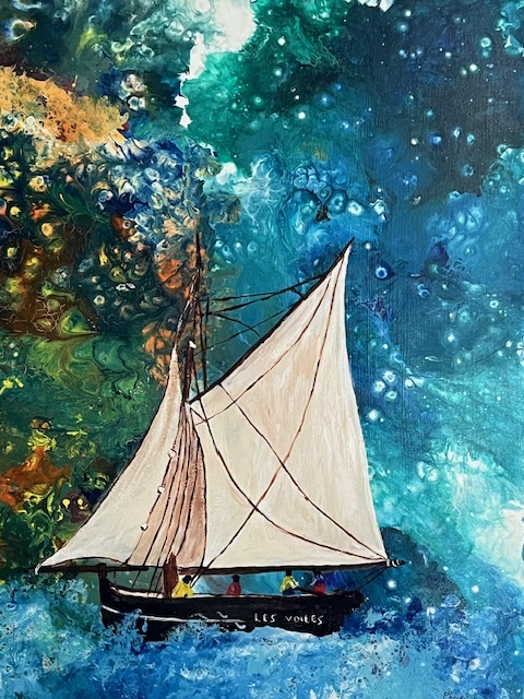 Exposition Michelle Chevrolet et Danielle Yvetot Chapelle Saint-Louis Barneville-Carteret