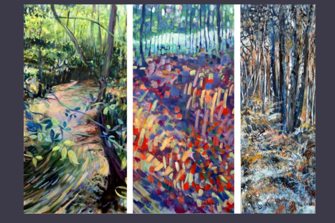 Exposition | Pascaline SIMARD Peinture Salle Cadix Eymet