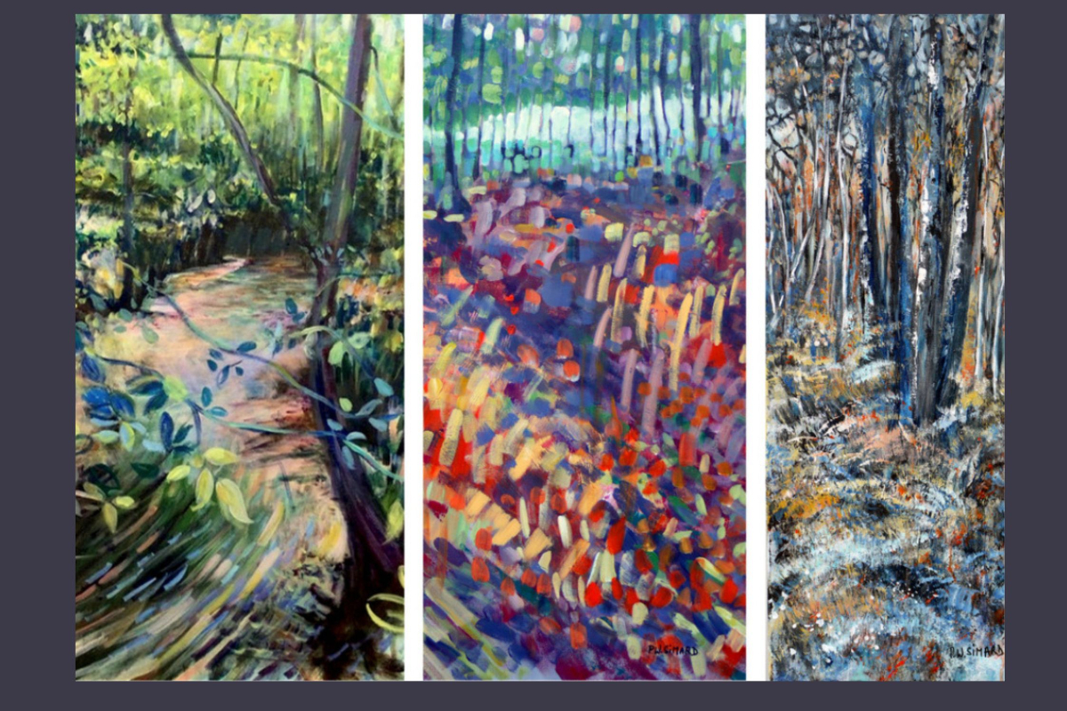Exposition | Pascaline SIMARD Peinture Salle Cadix Eymet