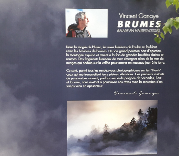 Exposition photographique « Brumes », Vincent Ganaye, Le Jardin de l’Humus, Anould