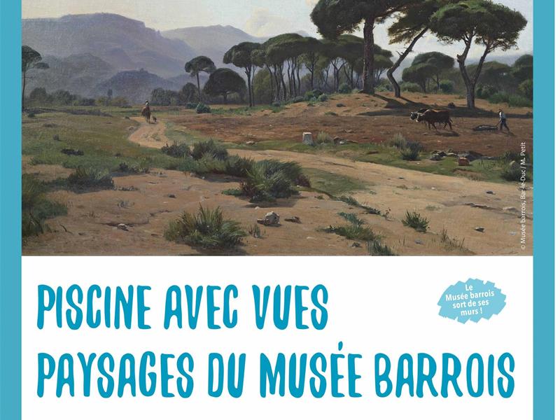 Exposition Piscine avec vues. Paysages du Musée barrois Centre nautique Bar-le-Duc