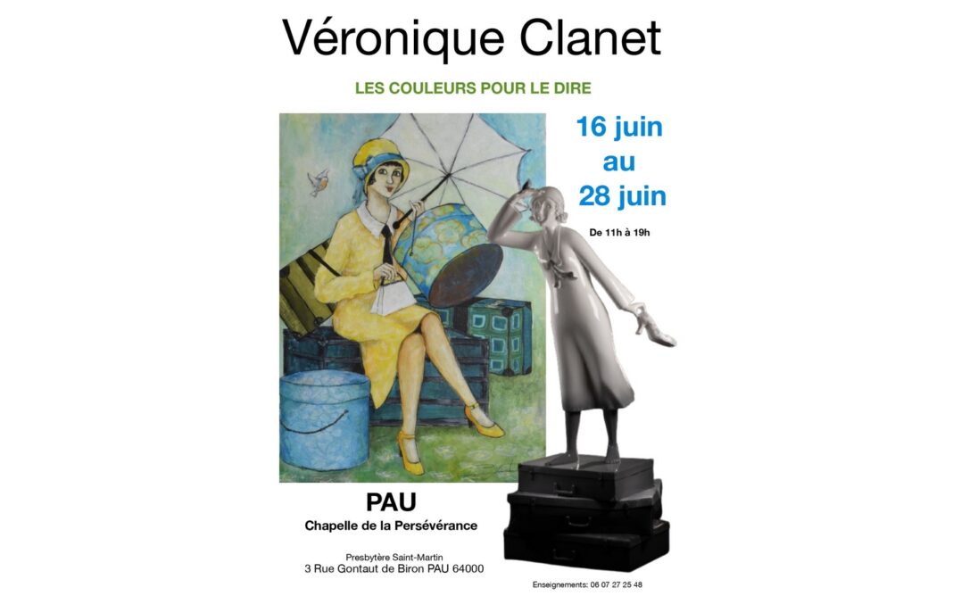 Exposition: Véronique Clanet Les couleurs pour le dire Chapelle de la Persévérance Pau