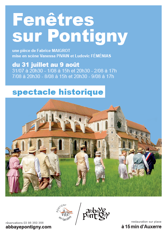 Fenêtres sur Pontigny Pontigny en Lumière Pontigny