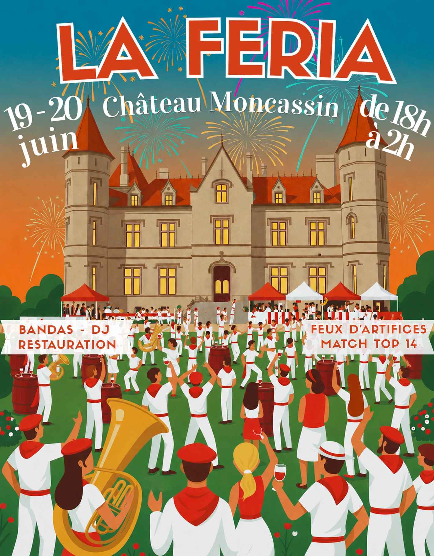 Féria Château Moncassin Leyritz-Moncassin