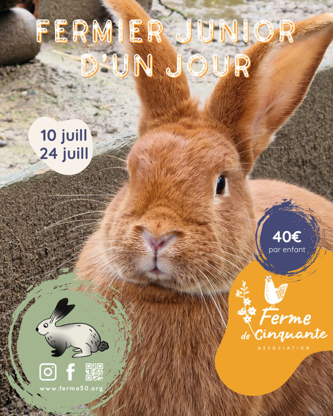 FERMIER JUNIOR D&rsquo;UN JOUR Ferme de Cinquante Chemin de Mange Pommes, 31520 Ramonville-Saint-Agne, Ramonville-Saint-Agne