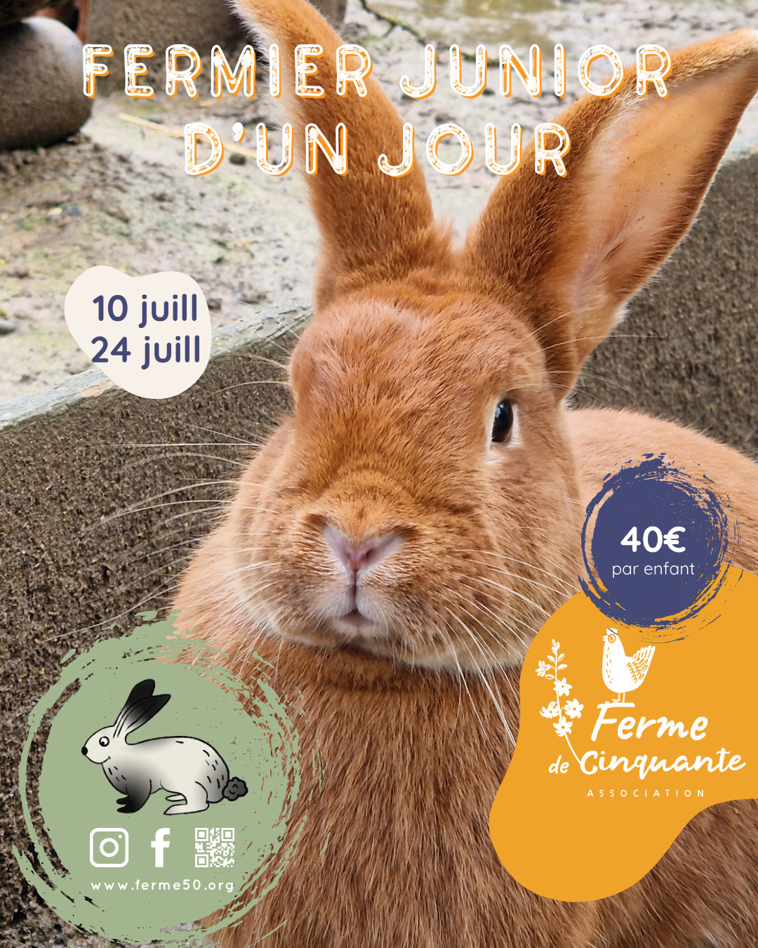 FERMIER JUNIOR D'UN JOUR Chemin de Mange Pommes Ramonville-Saint-Agne 2026-07-10