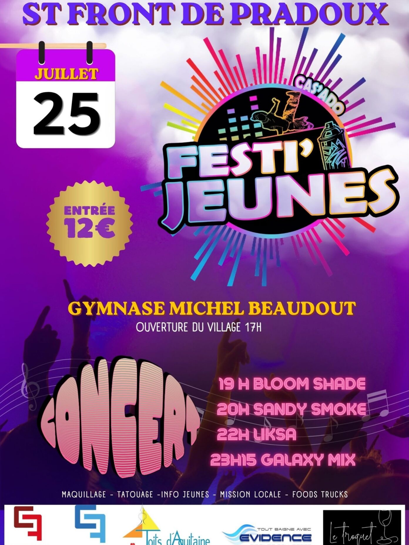 Festi’Jeunes  Saint-Front-de-Pradoux