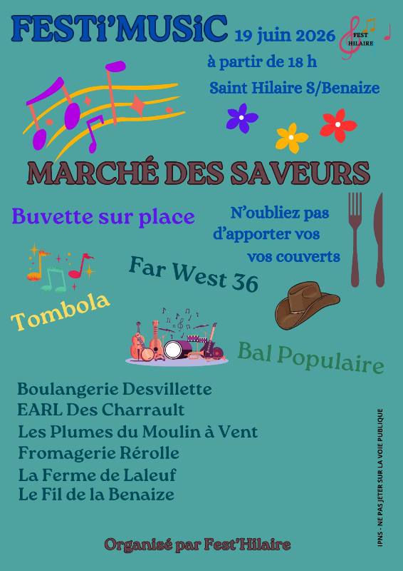 Festi’Music Saint-Hilaire-sur-Benaize