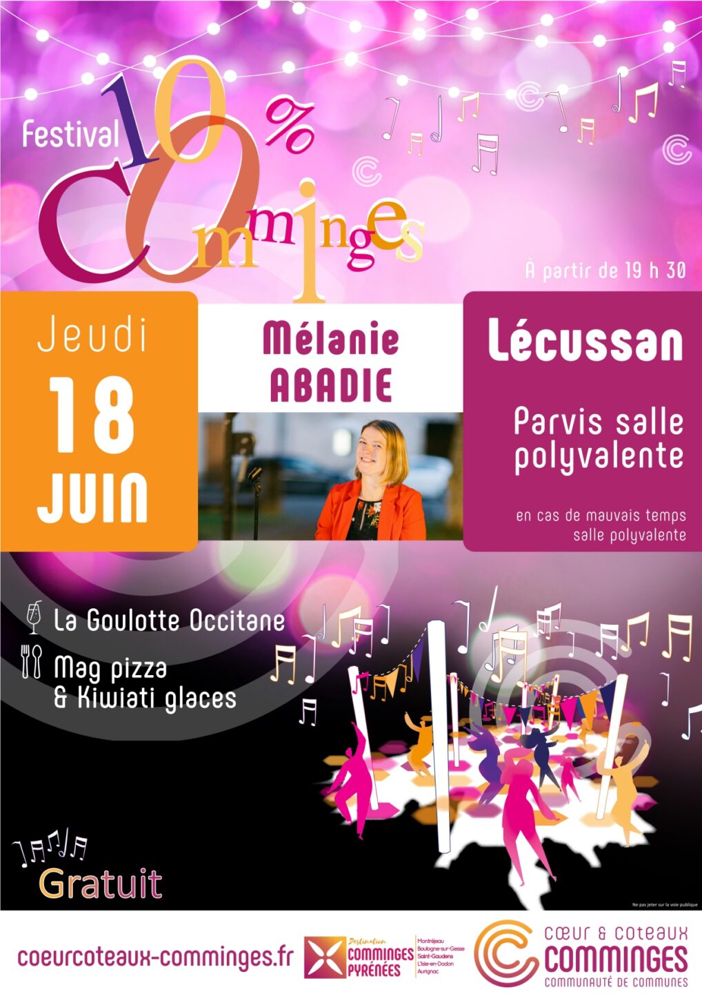 FESTIVAL 100% COMMINGES MÉLANIE ABADIE Lécussan