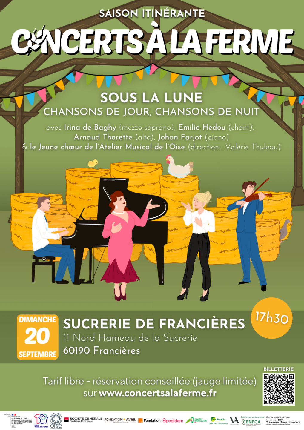 Festival Concerts à la Ferme | Sucrerie de Francières  Francières