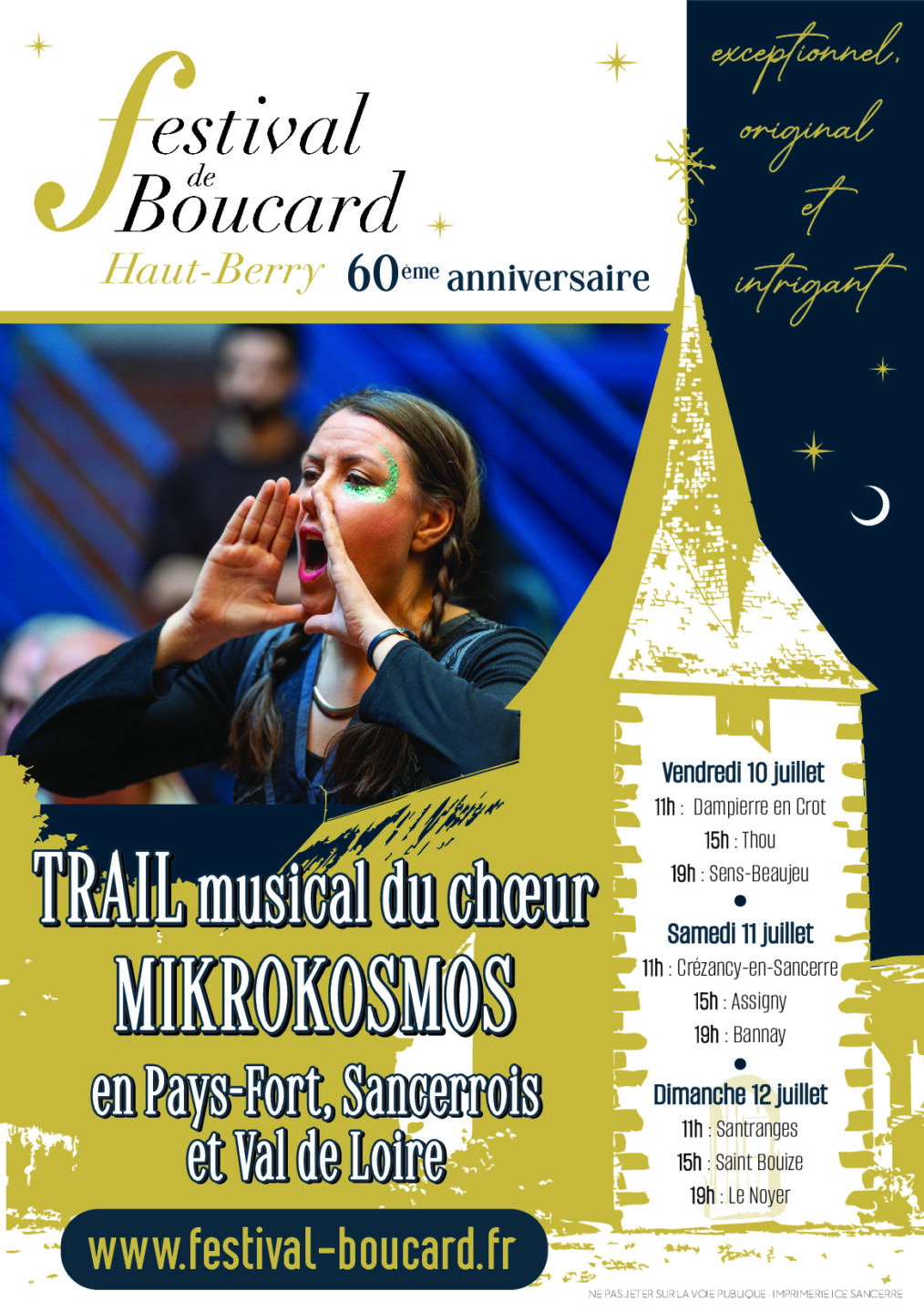 [Festival de Boucard] Trail musical de Mikrokosmos  Sens-Beaujeu 2026-07-10