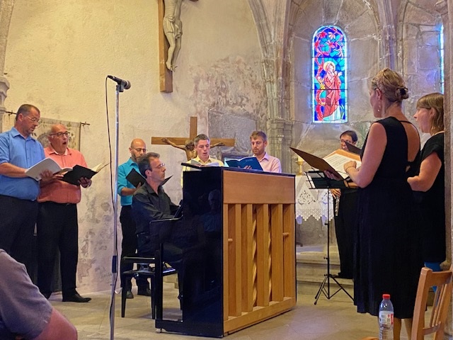Festival de Bugeat Chant et piano, le Petit Chœur qui bat Bugeat