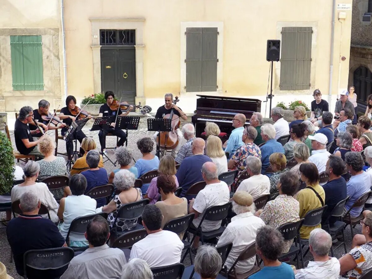 FESTIVAL DE CAUNES-MINERVOIS JOURNÉE DÉCOUVERTE  Caunes-Minervois