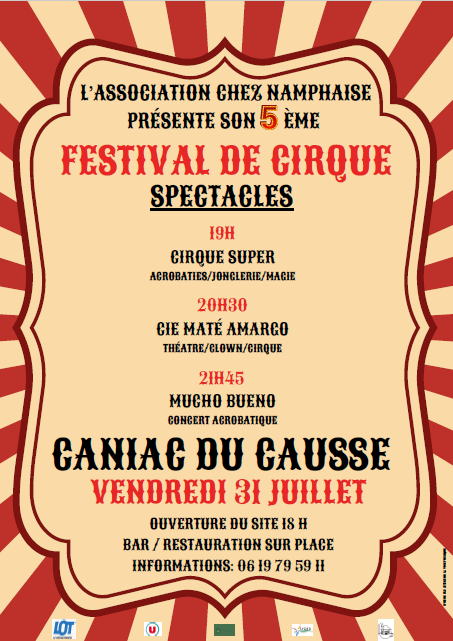 Festival de Cirque à Caniac-du-Causse  Caniac-du-Causse
