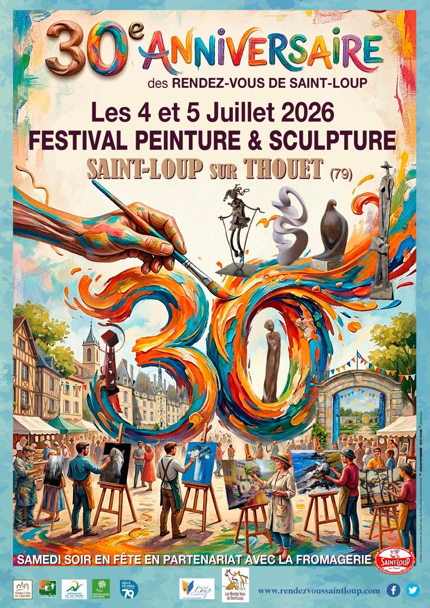 Festival de peinture et de sculpture  Saint-Loup-Lamairé