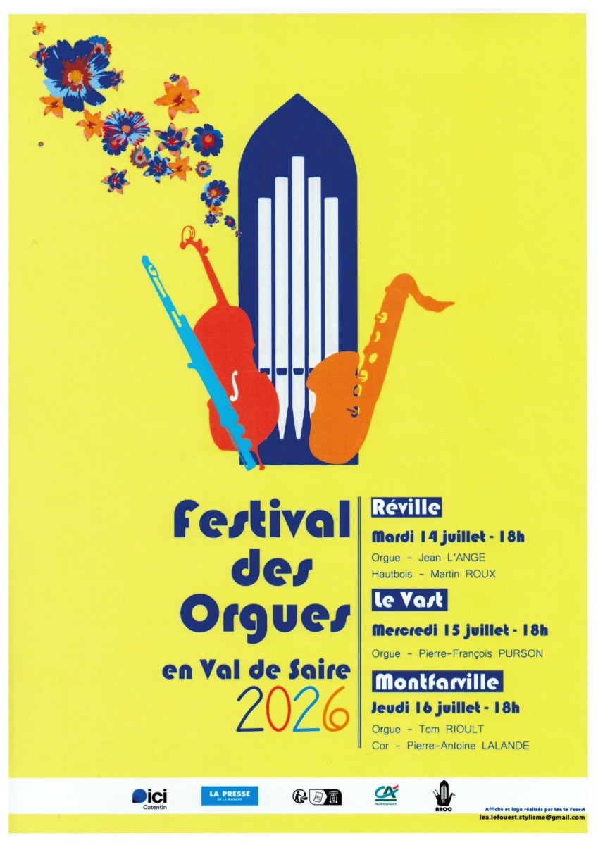 Festival des Orgues en Val de Saire orgue, hautbois  Réville