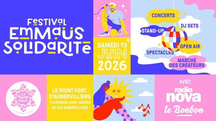 Festival Emmaüs Solidarité, Le Point Fort d’Aubervilliers, Aubervilliers