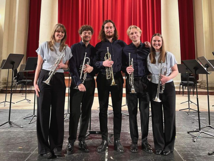 Festival Ferrandou Musique Five by 5 trumpets, quintette à cuivres Bretenoux