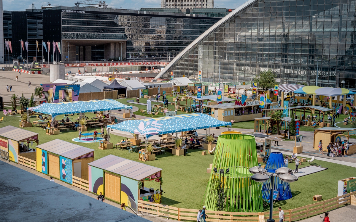 Festival Garden Parvis Parvis de la Défense Puteaux