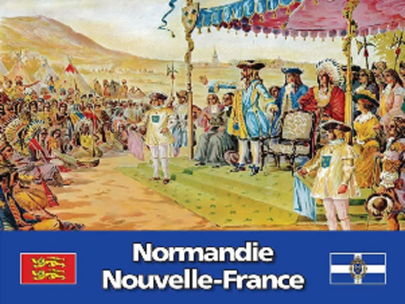 Festival La Semaine Acadienne dédicace vente du livre Normandie Nouvelle France Square des Canadiens Saint-Aubin-sur-Mer