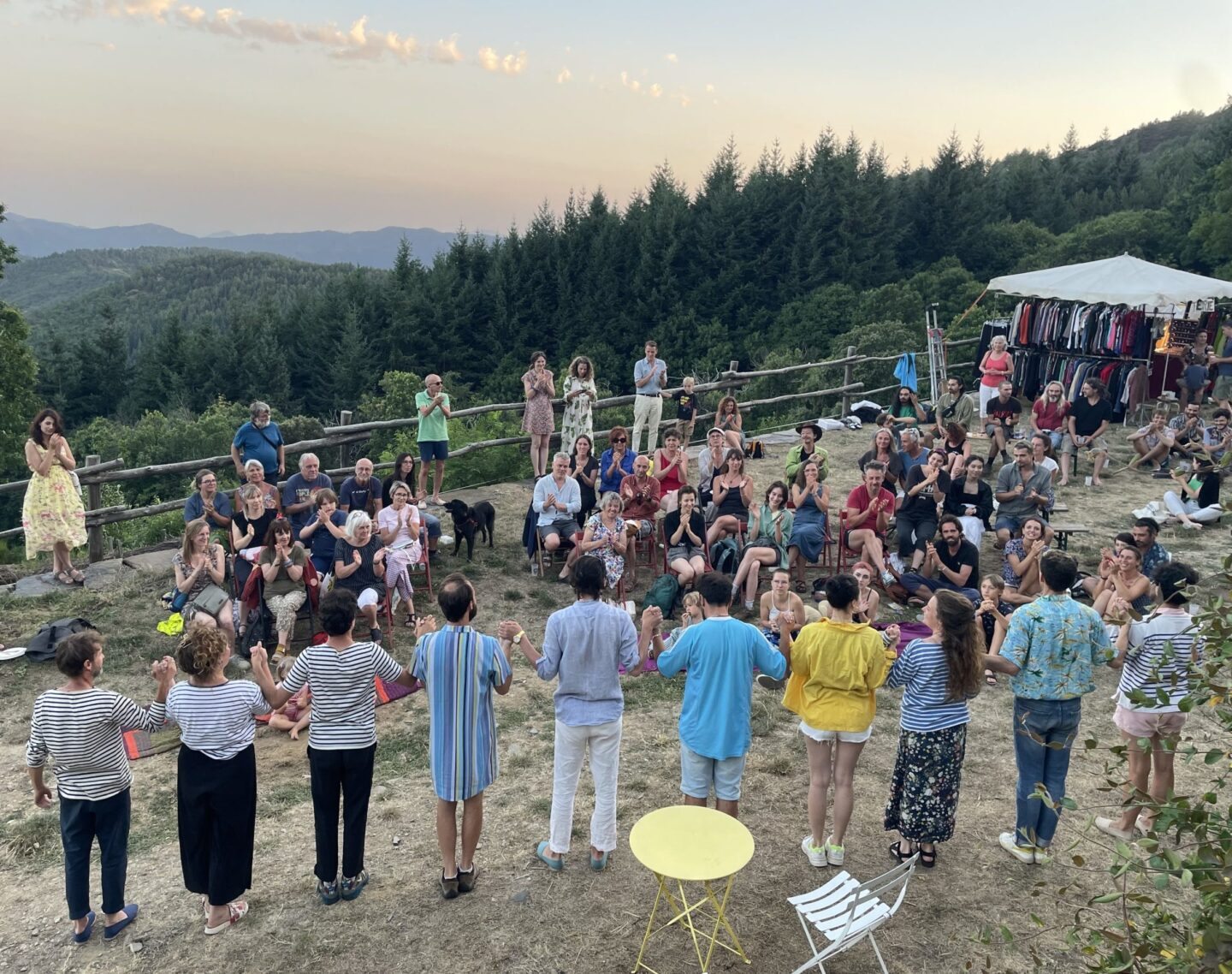 FESTIVAL LE GRAND MISTÈRE LES FUNERAILLES D’HIVER  Pont de Montvert Sud Mont Lozère
