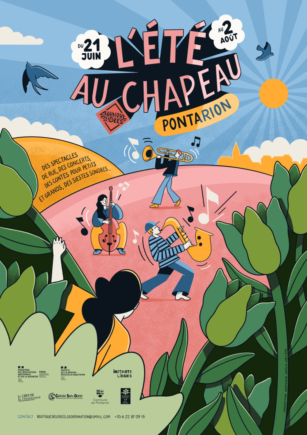 Festival L&rsquo;été au chapeau  Pontarion