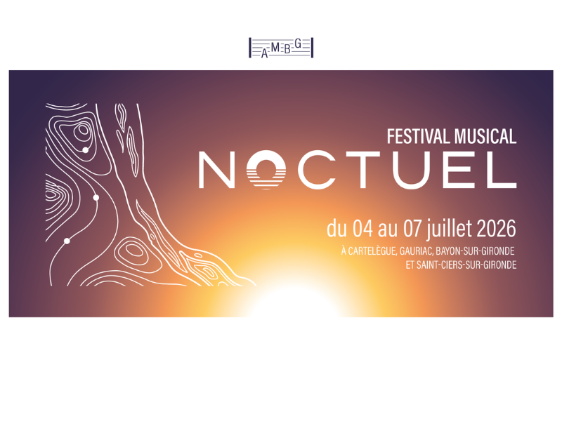 Festival musical Noctuel à Saint-Ciers-sur-Gironde Cartelègue
