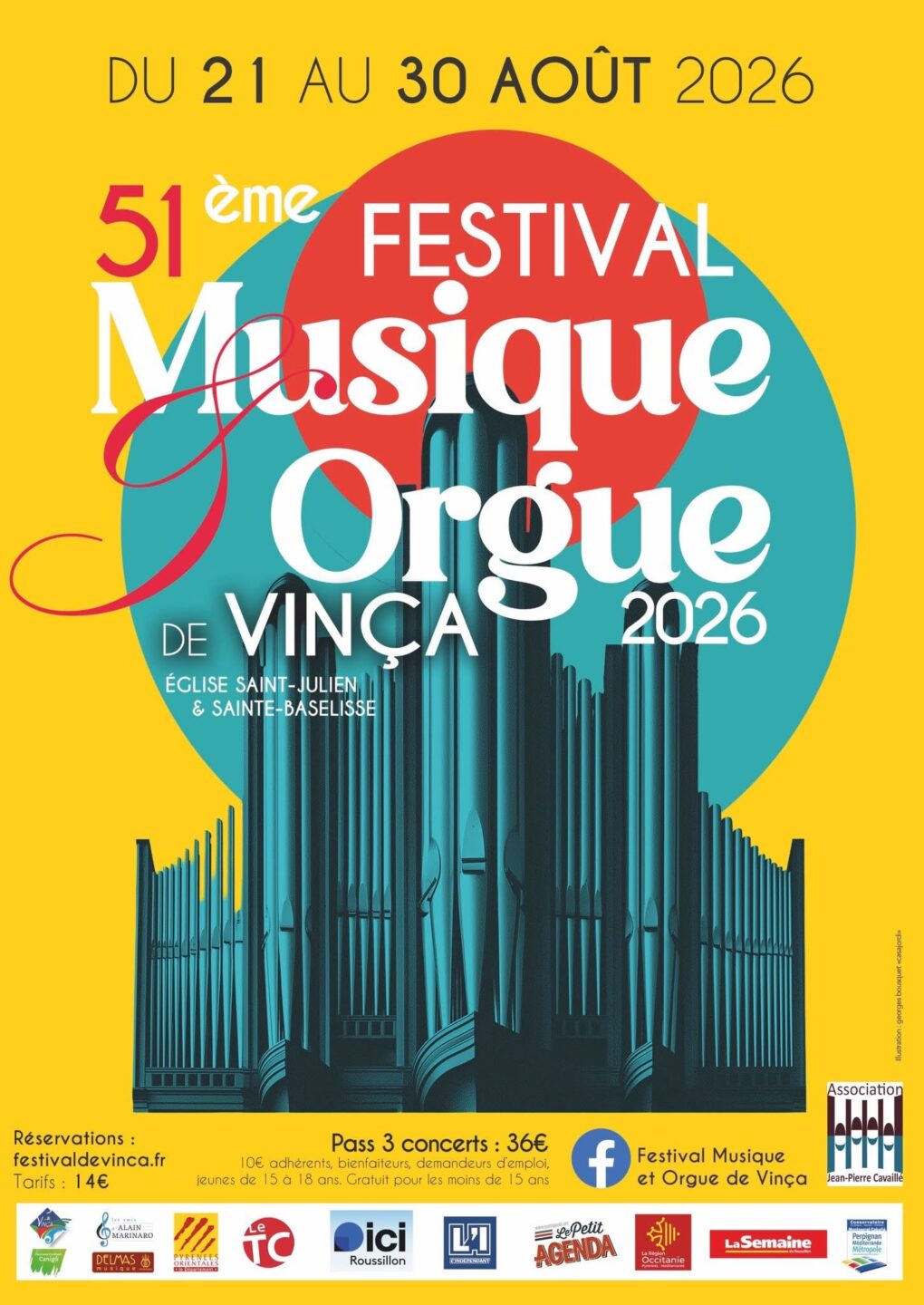 FESTIVAL MUSIQUE ET ORGUE Vinça