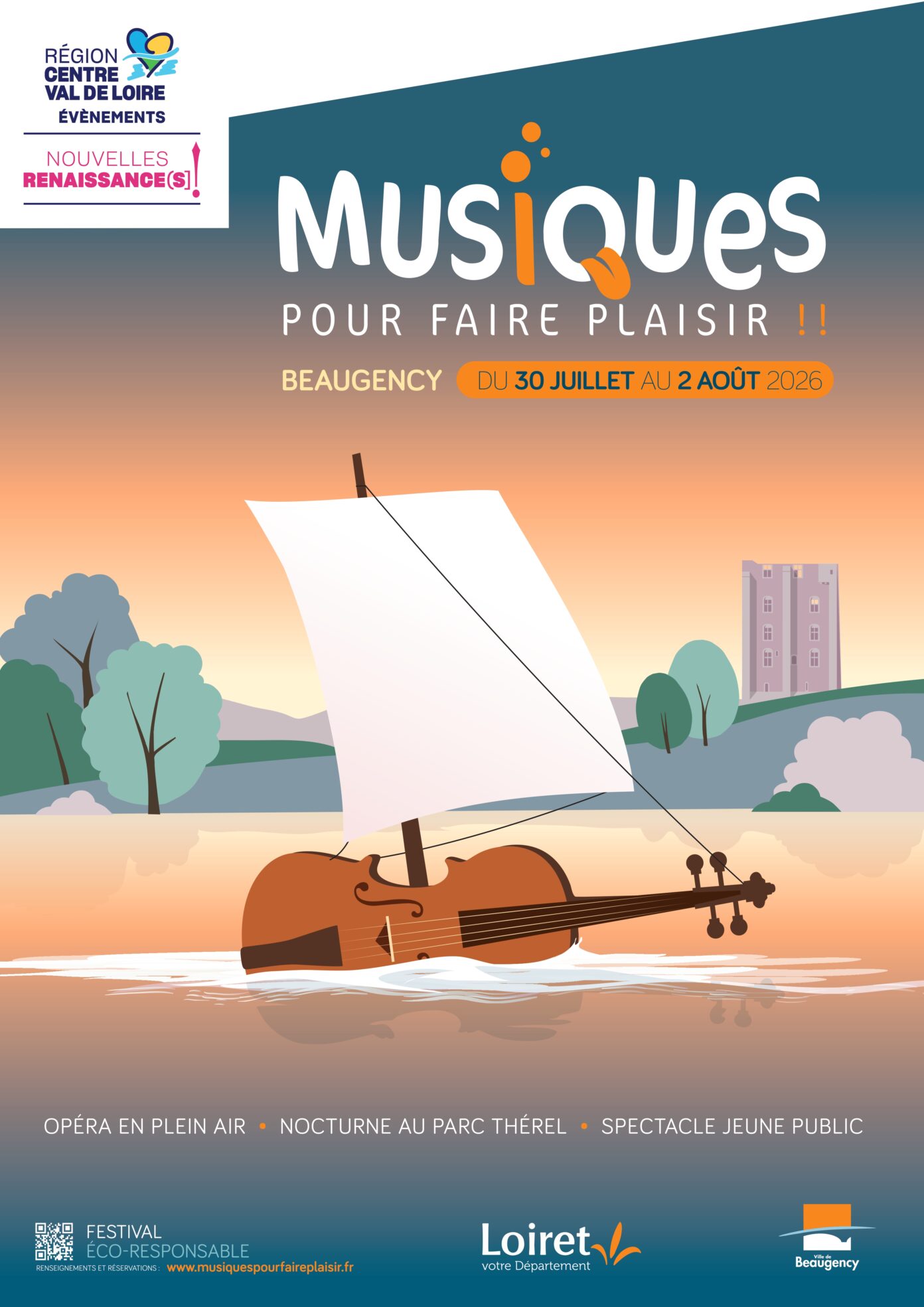 Festival Musiques pour faire plaisir  Beaugency
