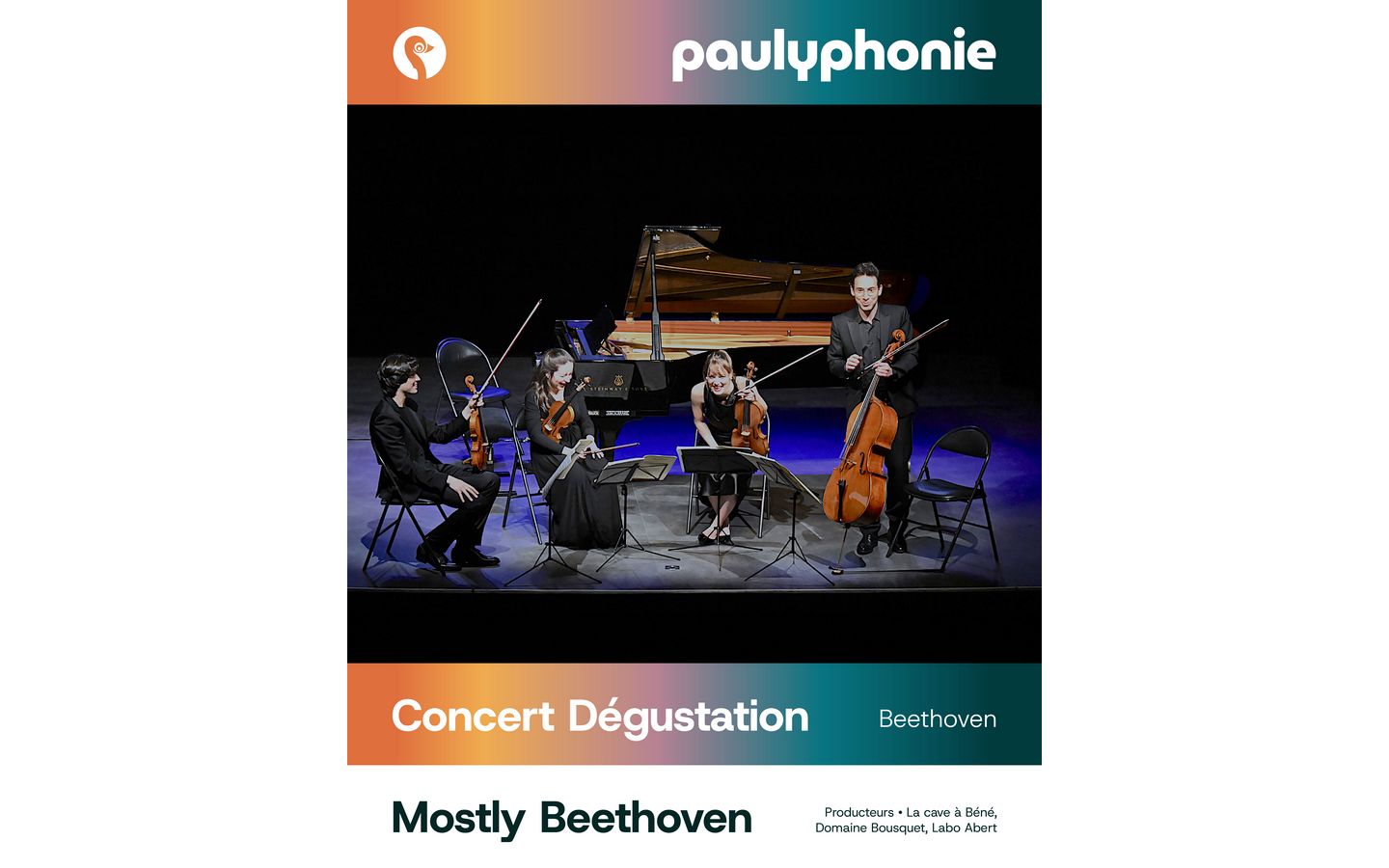 Festival Paulyphonie Mostly Beethoveen (concert dégustation) chemin Henry IV Pau