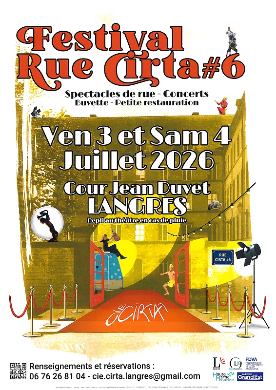 FESTIVAL RUE CIRTA Cour Jean-Duvet Langres 2026-07-03