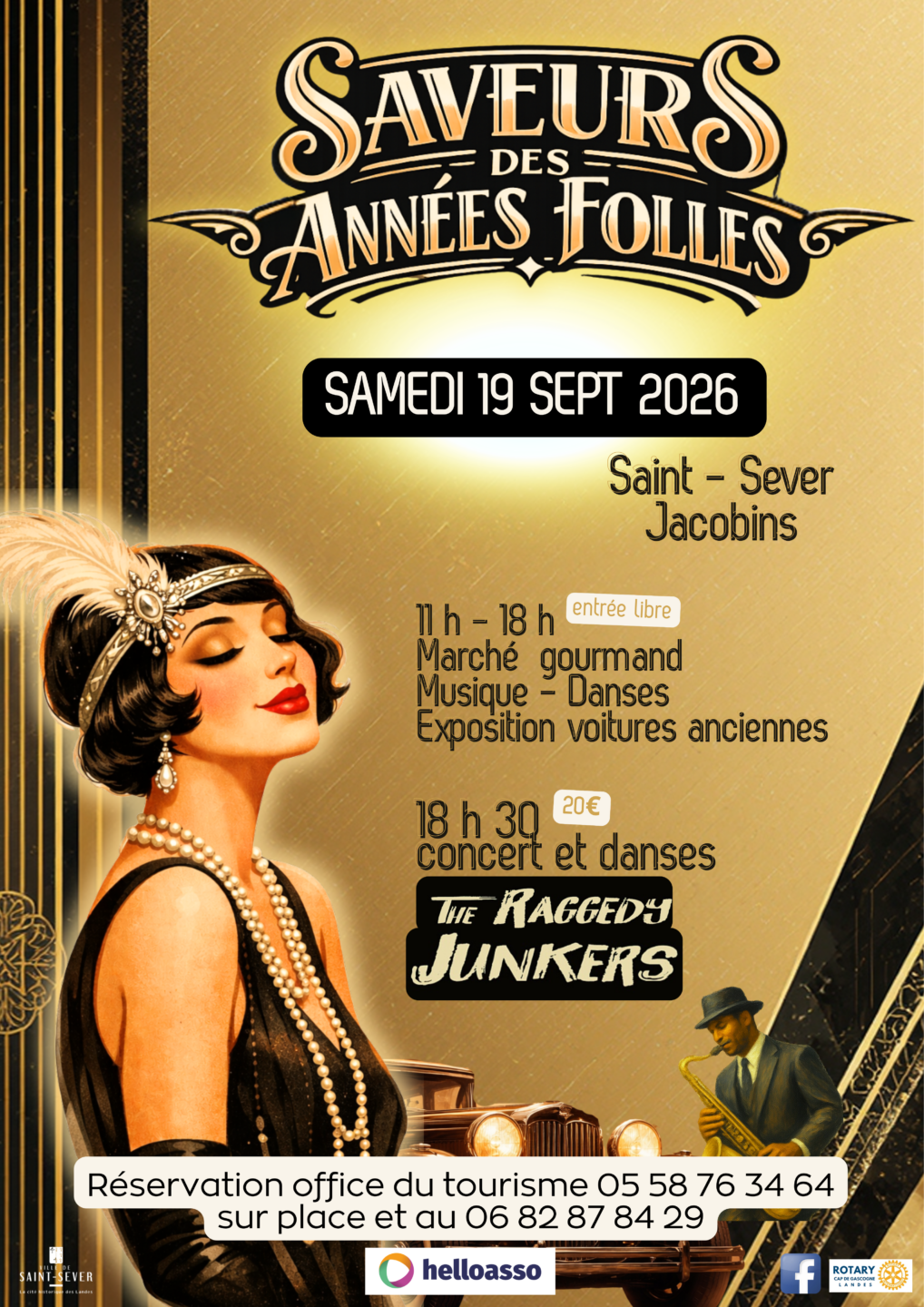 Festival Saveurs de Années folles Saint-Sever