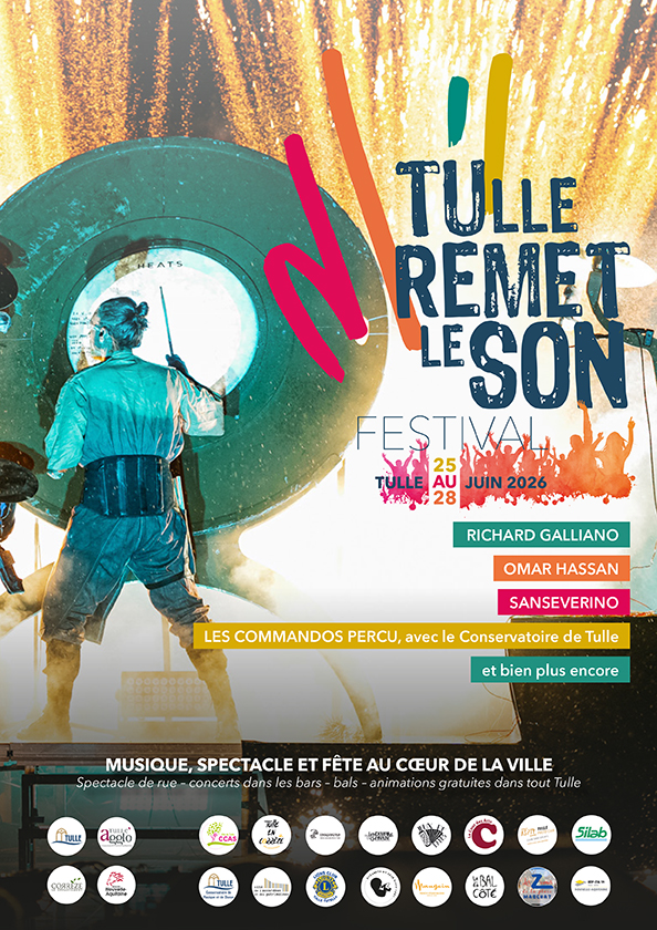 Festival Tulle remet le son Quai baluze Quai Baluze Tulle 2026-06-26