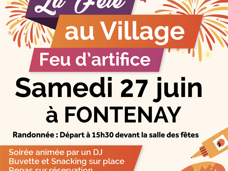 Fête au village Fontenay