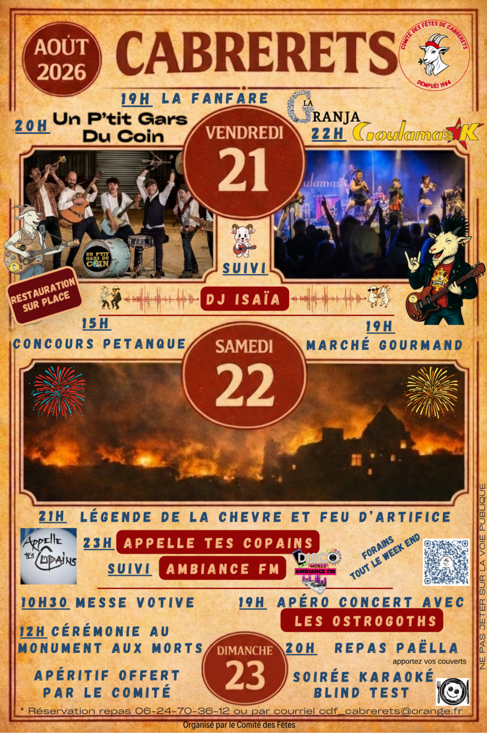 Fête de Cabrerets  Cabrerets