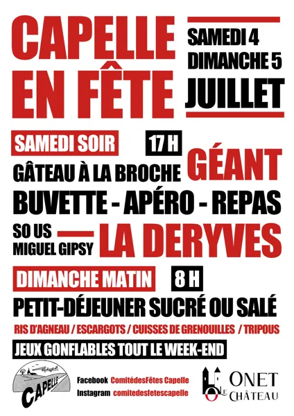 Fête de Capelle  Onet-le-Château