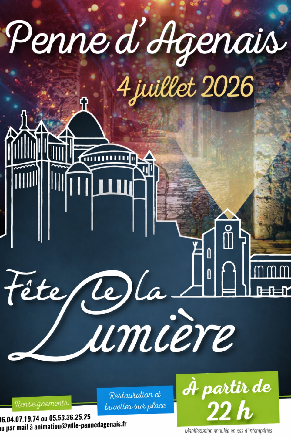 Fête de la lumière Penne-d’Agenais