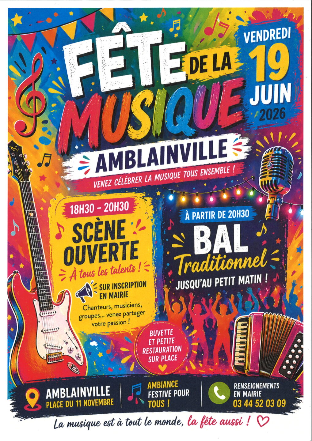 Fête de la Musique à Amblainville Amblainville