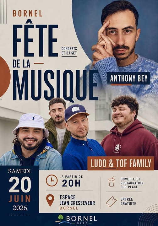 Fête de la musique à Bornel Bornel