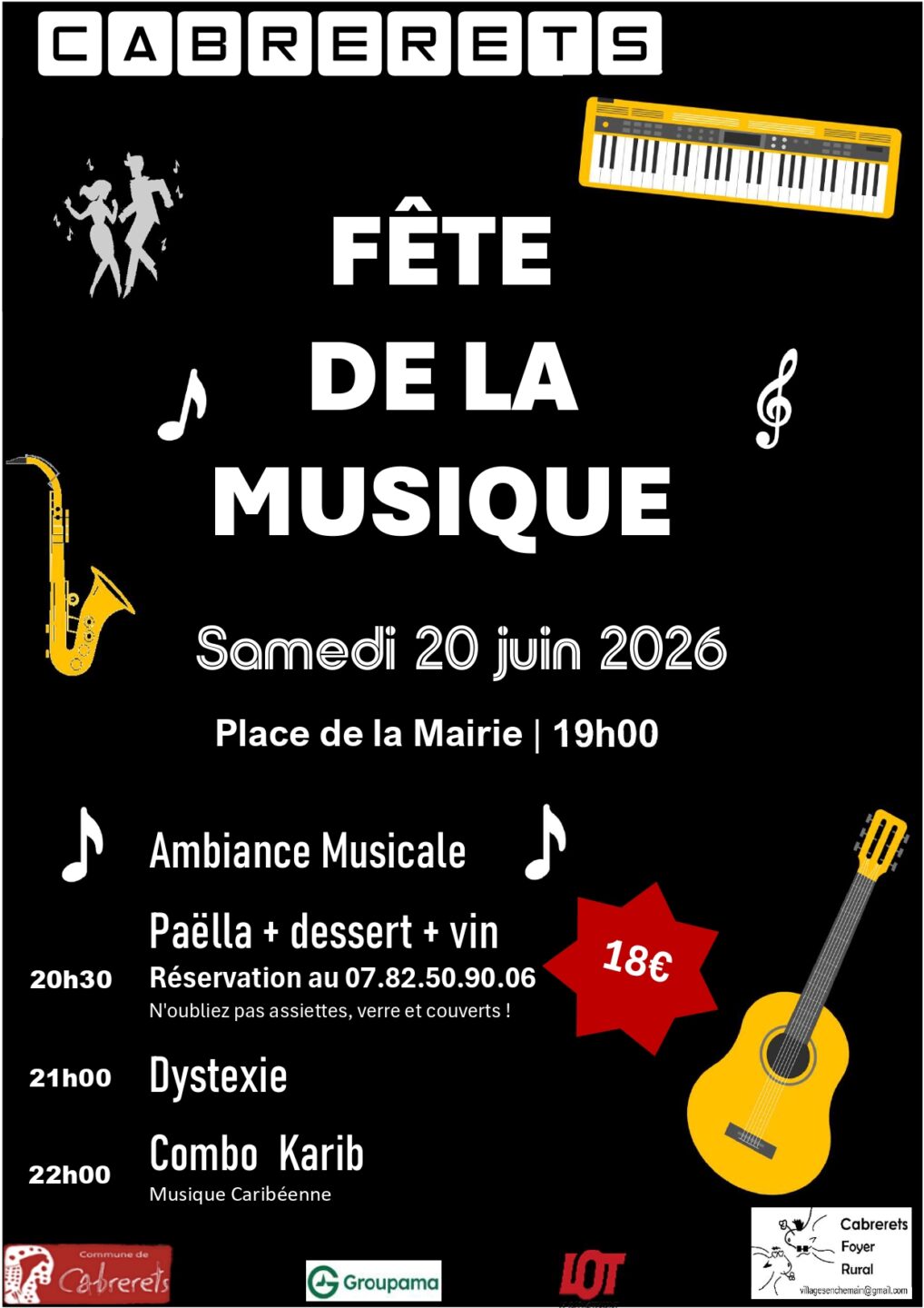 Fête de la Musique à Cabrerets Cabrerets